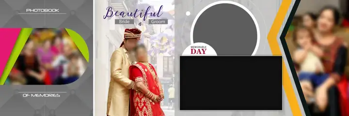 Grand Wedding Album 12x36 PSD – Kolam Pattern