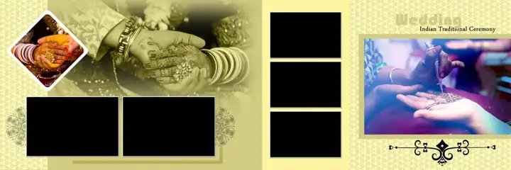 Grand Wedding Album 12x36 PSD – Lace Ornaments