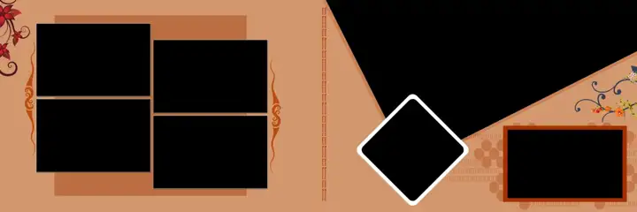 Karizma Wedding Album 12x36 PSD – Minimal Brush Strokes Design