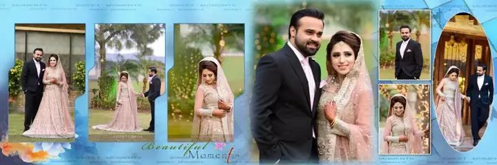 Karizma Wedding Album 12x36 PSD – Stylish Paisley Pattern Design – free Wedding Album 12x36 PSD download