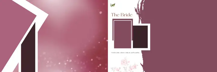 Luxury Geometric Lines Wedding Album 12x36 PSD