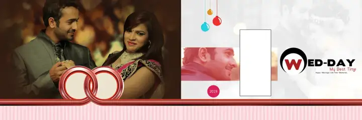 Minimal Wedding Album 12x36 PSD for Karizma – Brush Strokes