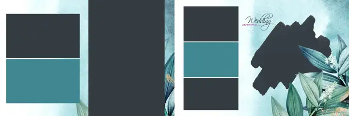 Minimal Wedding Album 12x36 PSD – Silk Texture