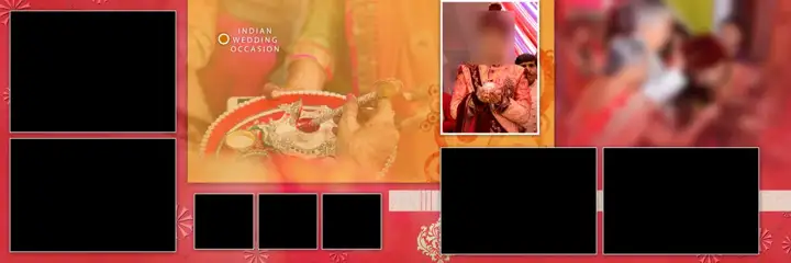 Rich Maroon Wedding Album 12x36 PSD for Karizma – Lotus Design