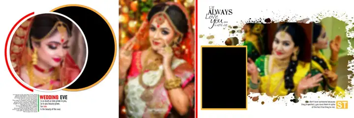 Royal Wedding Album 12x36 PSD – Lace Ornaments