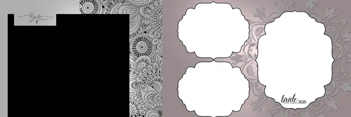 Soft Pastel Album 12x36 PSD for Indian Wedding – Rose Petals
