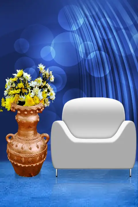 Studio Background PSD in Royal Glitter Accents Style
