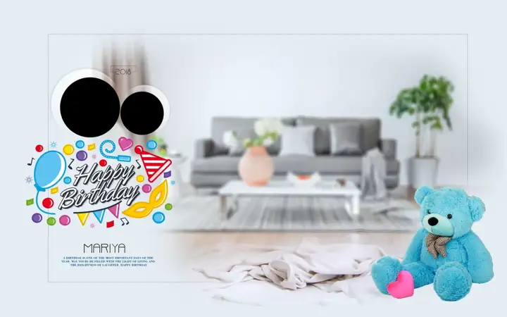 Stylish Mandala Art Birthday & Baby Album 15x24 PSD