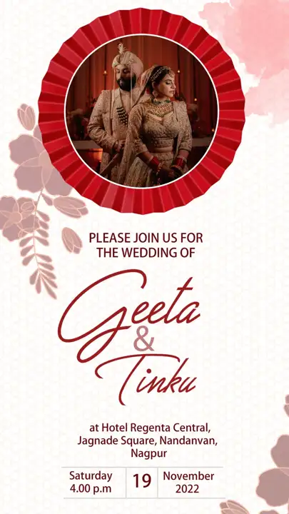 Stylish Mandala Art Wedding Invitation PSD