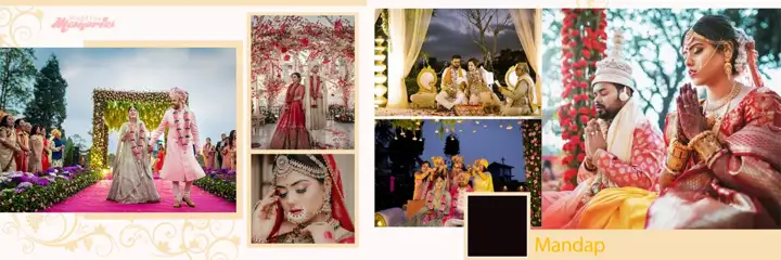 Traditional Wedding Album 12x36 PSD for Karizma – Watercolour Splash