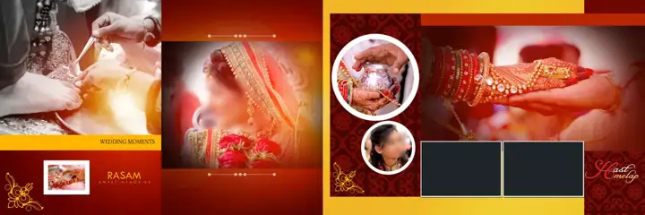Traditional Wedding Album 12x36 PSD – Royal Arch