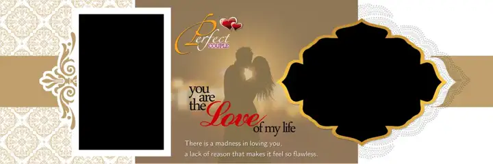 Vibrant Wedding Album 12x36 PSD – Rose Petals