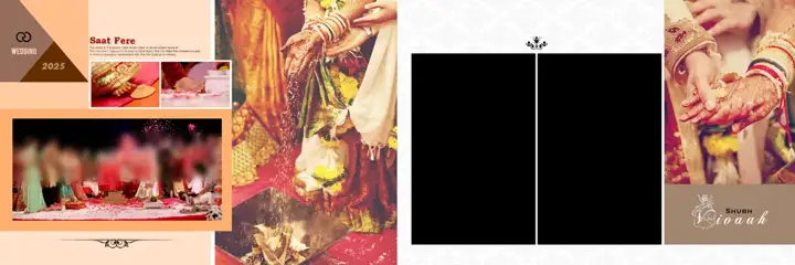Wedding Album 12x36 PSD – Bright Glitter Accents Design