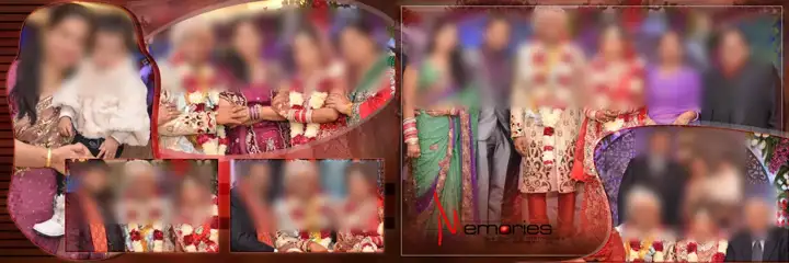 Wedding Album 12x36 PSD – Classic Kolam Pattern Design