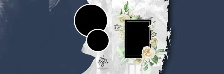 Wedding Album 12x36 PSD – Fresh Rose Petals Design