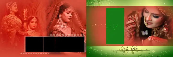 Wedding Album 12x36 PSD – Graceful Geometric Lines Design