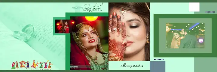 Wedding Album 12x36 PSD – Modern Lotus Design