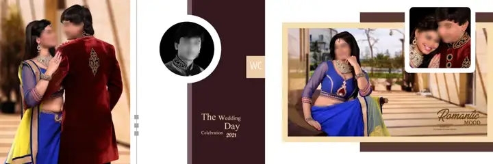 Wedding Album 12x36 PSD – Modern Royal Arch Design