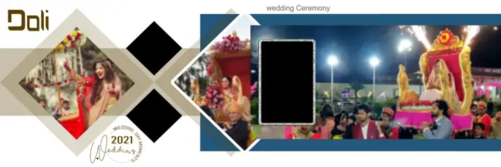 Wedding Album 12x36 PSD – Ornate Bokeh Lights Design