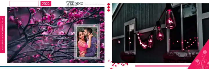 Wedding Album 12x36 PSD – Ornate Vintage Frame Design
