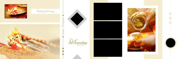 Wedding Album 12x36 PSD – Premium Paisley Pattern Design