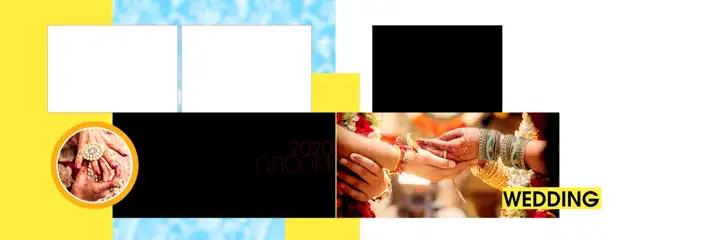 Wedding Album 12x36 PSD – Regal Royal Arch Design