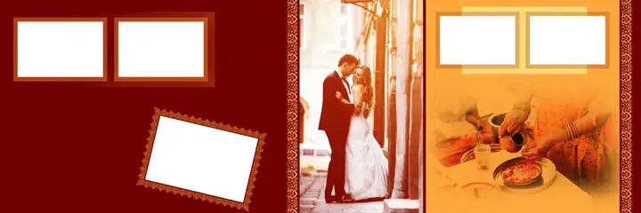Wedding Album 12x36 PSD – Royal Geometric Lines Design