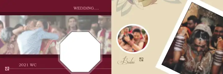 Wedding Album 12x36 PSD – Royal Peacock Art Design