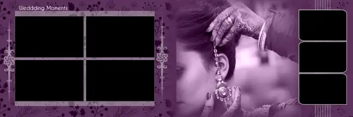 Wedding Album 12x36 PSD – Stylish Vintage Frame Design