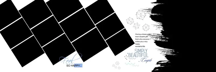 Wedding Album 12x36 PSD – Timeless Bokeh Lights Design