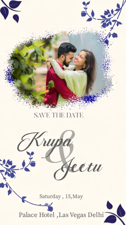 Wedding Invitation PSD in Timeless Kolam Pattern Style